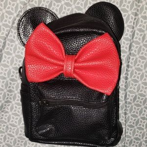 Minnie Mouse inspired mini backpack